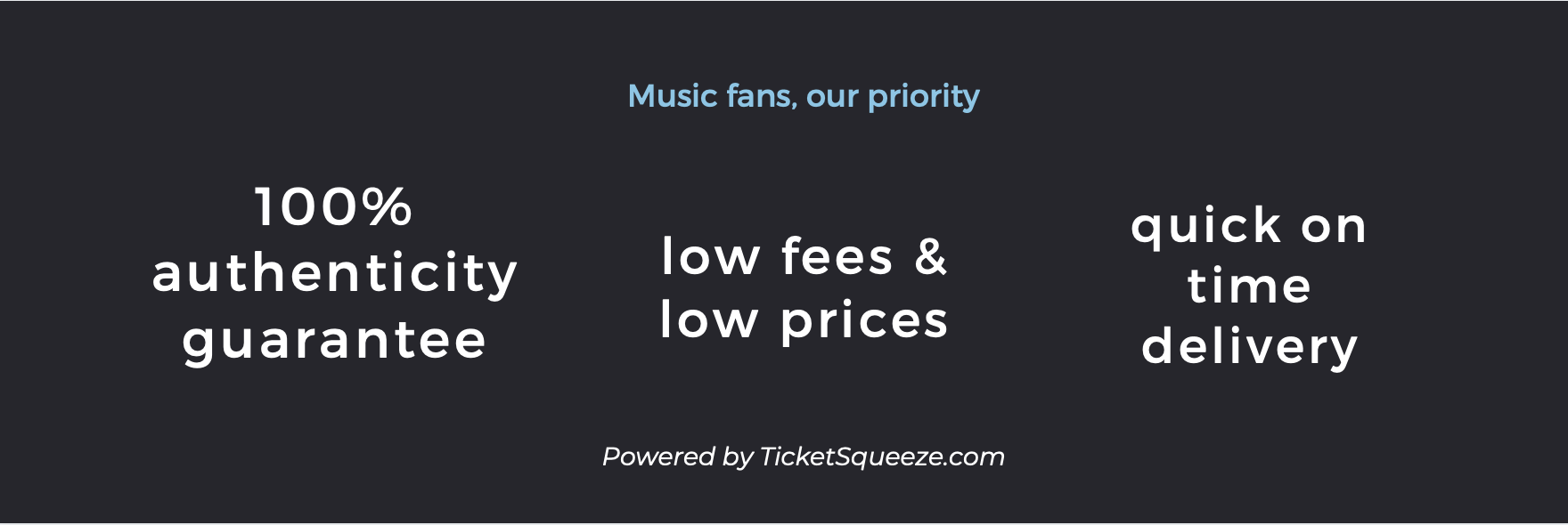 191 Toole ticket guarantee