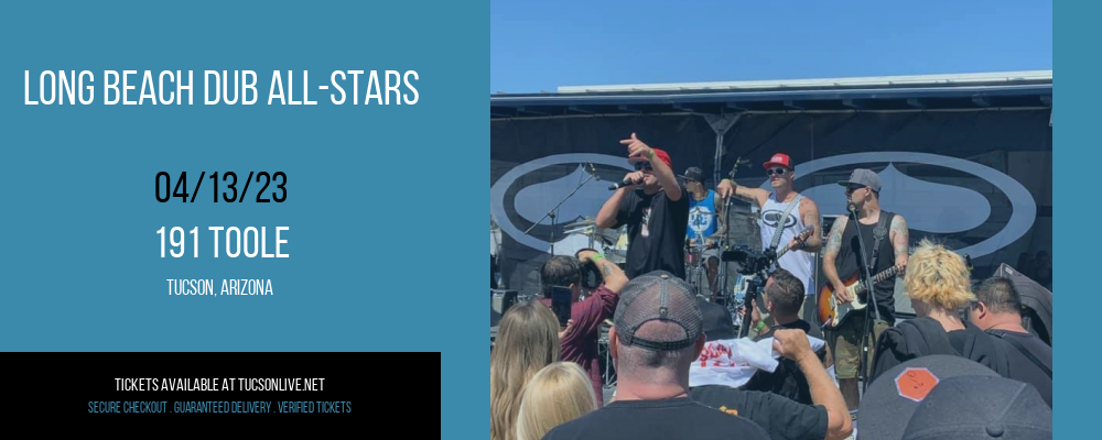 Long Beach Dub All-Stars at 191 Toole tickets Long Beach Dub All-Stars at 191 Toole
