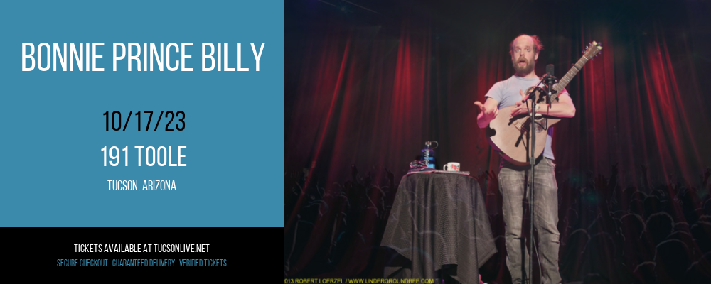 Bonnie Prince Billy at 191 Toole