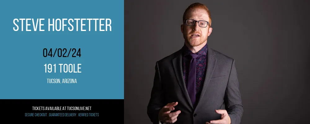 Steve Hofstetter at 191 Toole