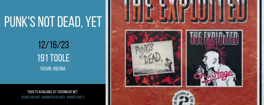 Punk's Not Dead at 191 Toole
