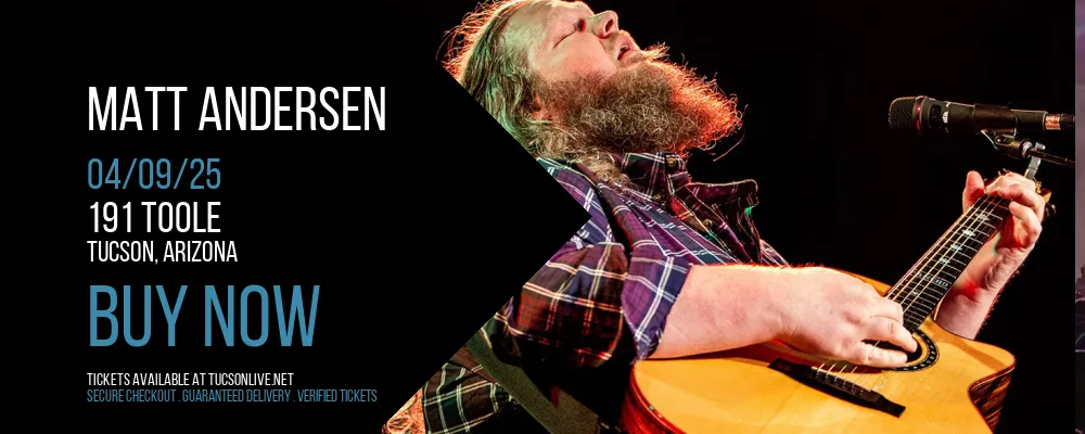 Matt Andersen at 191 Toole